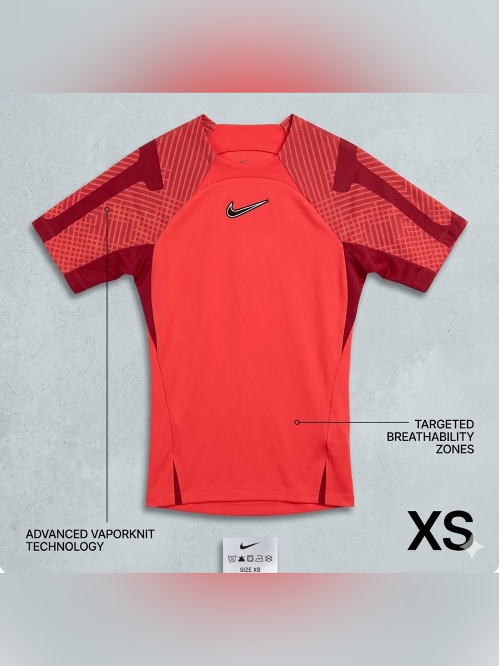 Nike Womens Dri-FIT Slim Fit Soccer DH8840-635 Size XS Orange Color Retail 40.00